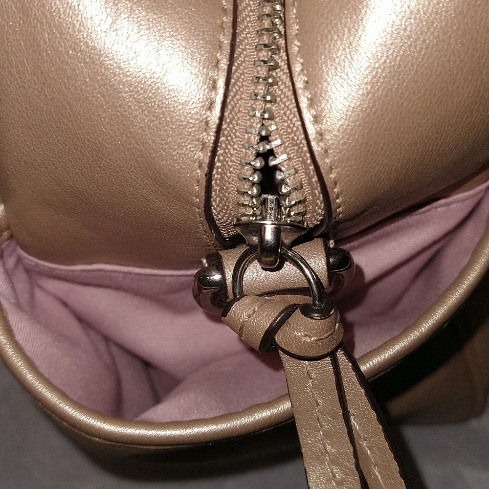 Coach Addison Leather Diaper/Baby Bag